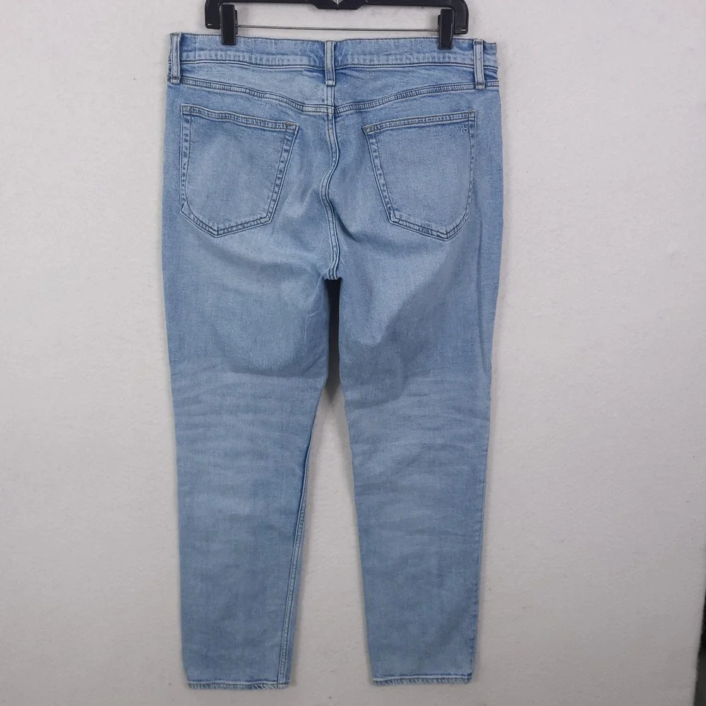 Rag & Bone Fit 2 Slim Jeans Mens 34x30 Light Wash Flynn Denim